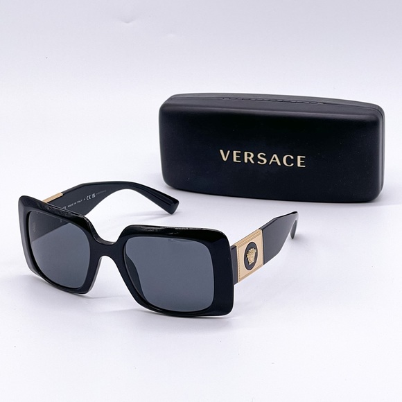 Versace Accessories New Versace Womens Square Frame Sunglasses